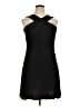 MICHAEL Michael Kors Solid Black Cocktail Dress Size 16 - photo 1