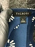Talbots 100% Polyester Blue 3/4 Sleeve Blouse Size L - photo 7