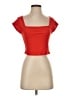 Shein Red Short Sleeve T-Shirt Size S - photo 1