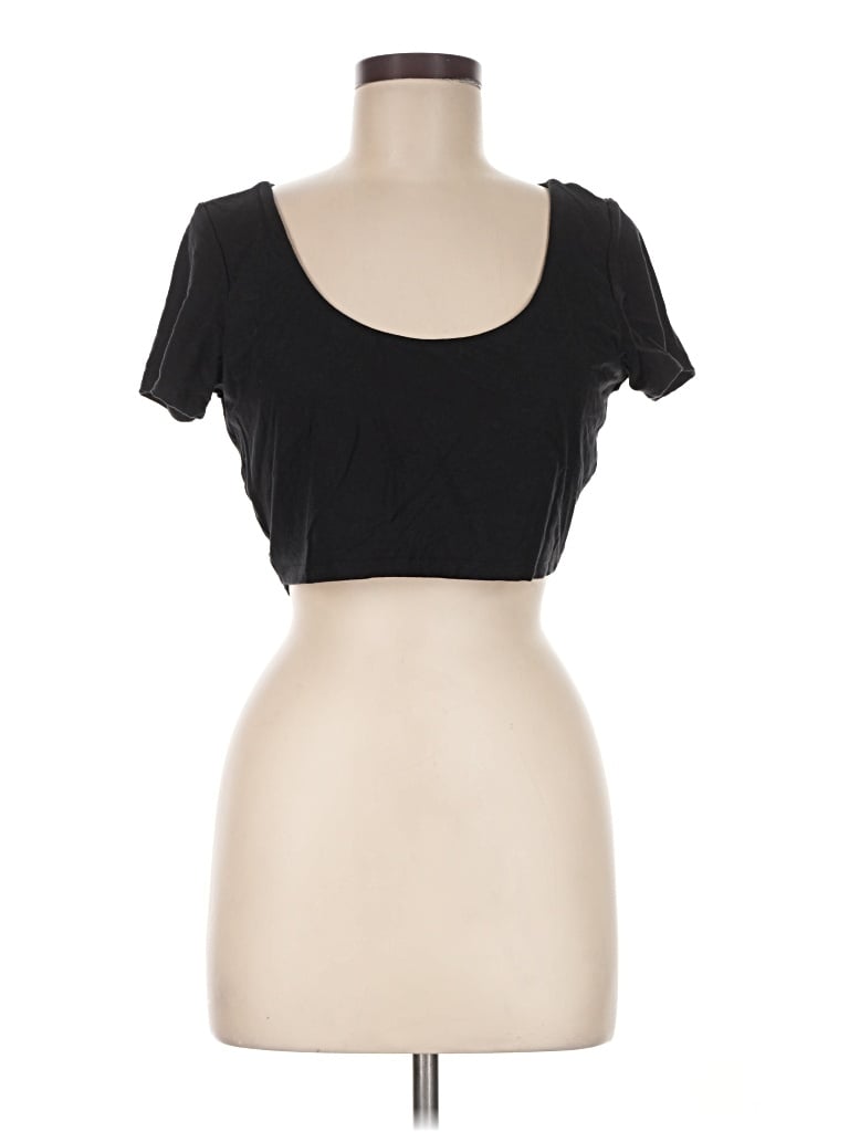 Pre-owned Assorted Brands Short Sleeve T-shirt In Black