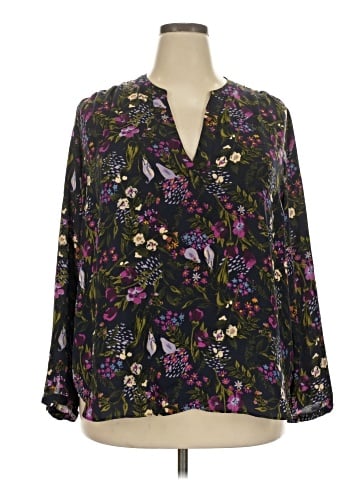 Ava & Viv Long Sleeve Blouse (view 1)