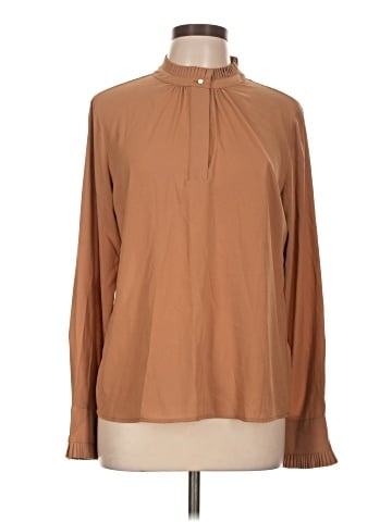 Calvin Klein Long Sleeve Blouse (view 1)
