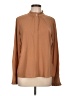 Calvin Klein Brown Long Sleeve Blouse Size L - photo 1