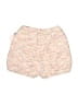 Bisby 100% Polyester Tweed Ivory Shorts Size 7 - photo 2