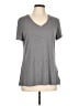 Active by Old Navy Gray Short Sleeve Top Size L - photo 1