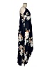 Shein 100% Polyester Floral Blue Casual Dress Size M - photo 4