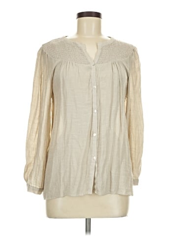 NANETTE Nanette Lepore Long Sleeve Henley (view 1)