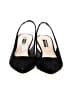 Nine West 100% Leather Black Heels Size 7 - photo 2