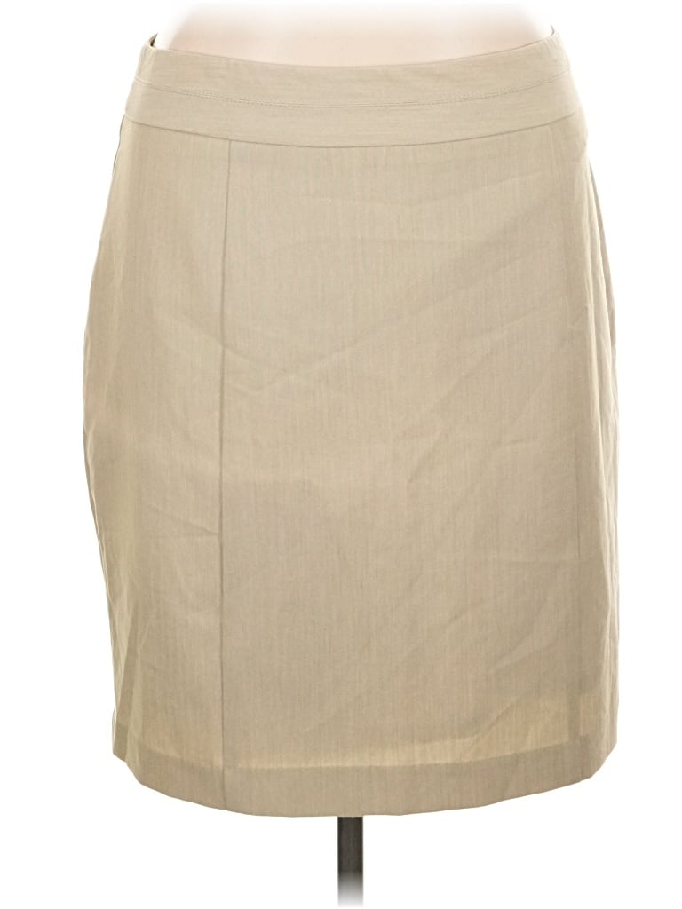 Pre-owned George Formal Skirt In Tan