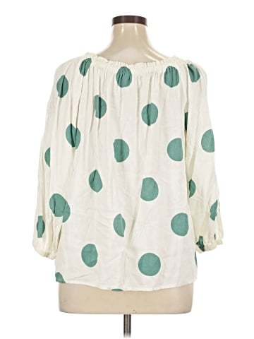 Cato 3/4 Sleeve Blouse (view 2)