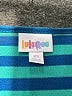 Lularoe Stripes Teal 3/4 Sleeve T-Shirt Size XS - photo 7