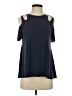 Alya Blue Sleeveless T-Shirt Size S - photo 1