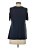 Alya Blue Sleeveless T-Shirt Size S - photo 2