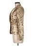 DressBarn 100% Polyester Metallic Gold Blazer Size 8 - photo 5