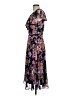 Elle 100% Polyester Floral Purple Cocktail Dress Size S - photo 5
