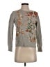 Maeve by Anthropologie Floral Gray Pullover Sweater Size XXS (petite) - photo 1