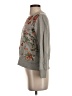 Maeve by Anthropologie Floral Gray Pullover Sweater Size XXS (petite) - photo 5