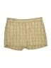 The North Face 100% Cotton Plaid Yellow Shorts Size 8 - photo 1