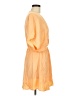 Zara Orange Cocktail Dress Size M - photo 4
