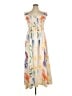 Unbranded Print Ivory Casual Dress Size XL - photo 1