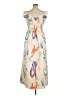Unbranded Print Ivory Casual Dress Size XL - photo 2