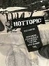 Hot Topic 100% Rayon Print Ivory Short Sleeve Blouse Size XXL - photo 7