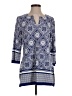 Coolibar Blue 3/4 Sleeve Blouse Size S - photo 1