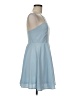 Lulus Solid Blue Cocktail Dress Size M - photo 4