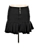 Unique Vintage Solid Black Casual Skirt Size 1X - photo 1