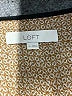 Ann Taylor LOFT 100% Polyester Tan Long Sleeve Blouse Size M - photo 7