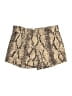 BCBGMAXAZRIA Animal Print Gold Shorts Size 4 - photo 1