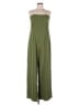 Wild Fable Solid Green Jumpsuit Size L - photo 1