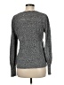 Ann Taylor LOFT 100% Cotton Tweed Gray Pullover Sweater Size M - photo 2