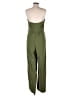 Wild Fable Solid Green Jumpsuit Size L - photo 2
