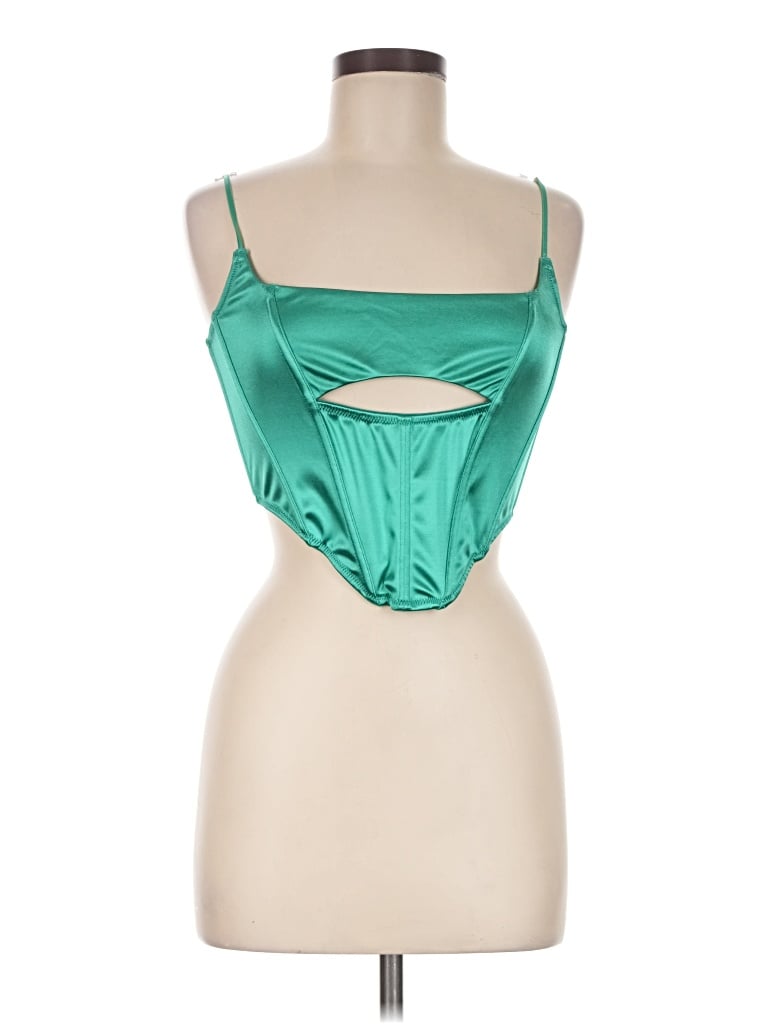 Pre-owned Out From Under Bodysuit In Teal