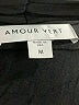 Amour Vert Black Long Sleeve Blouse Size M - photo 7