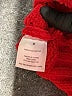 Pink Rose 100% Polyester Red Pullover Sweater Size M - photo 8