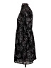 Ann Taylor LOFT 100% Polyester Paisley Black Casual Dress Size 4 - photo 5
