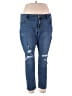 Old Navy Hearts Blue Jeans Size 18 - photo 1