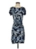 MICHAEL Michael Kors Print Blue Casual Dress Size XS - photo 1