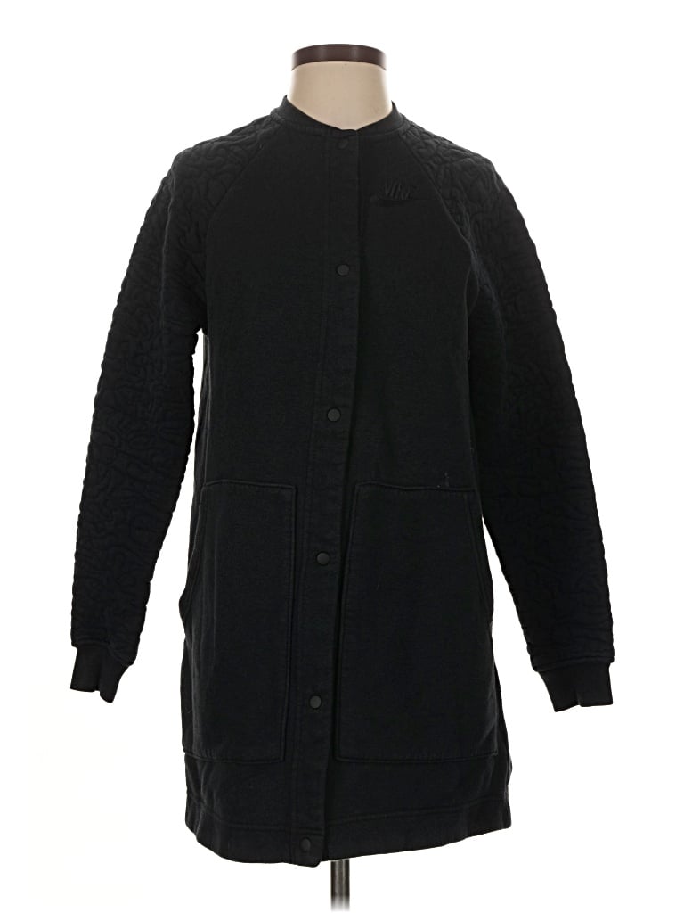Pre-owned Nike Coat In Black