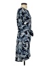 MICHAEL Michael Kors Print Blue Casual Dress Size XS - photo 4