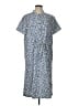 Lands' End Blue Casual Dress Size L - photo 1