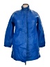 Assorted Brands 100% Leather Blue Raincoat Size 20 - photo 1