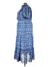 Max Studio 100% Polyester Paisley Blue Casual Dress Size 3X - photo 5