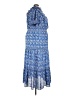 Max Studio 100% Polyester Paisley Blue Casual Dress Size 3X - photo 4