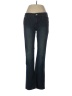 Kardashian Kollection Chevron-herringbone Solid Blue Jeans Size 12 - photo 1