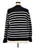Brandy Melville 100% Cotton Stripes Black Pullover Sweater Size 2X (estimated) - photo 2