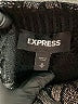 Express Metallic Black Turtleneck Sweater Size M - photo 7
