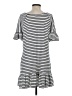 Max Studio Stripes White Casual Dress Size S - photo 2